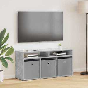 vidaXL Bucătărie joasă cu sertar Gri din beton 102 x 32 x 48, 5 cm imagine