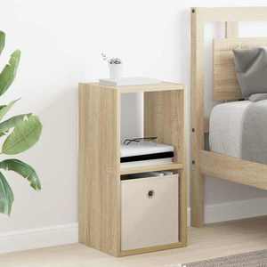 vidaXL Noptieră Stejar Sonoma 30, 5 x 27 x 59, 5 cm Lemn compozit imagine
