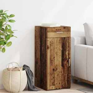 vidaXL Dulap de depozitare Lemn vechi 40 x 42, 5 x 93 cm Lemn prelucrat imagine
