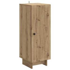 vidaXL Bufet Stejar Artizanal 33 x 34, 5 x 90 cm Lemn prelucrat imagine