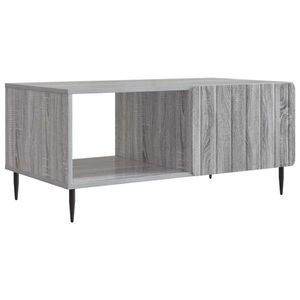 vidaXL Masă de cafea Sonoma gri 90 x 50 x 40 cm Lemn prelucrat imagine