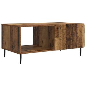 vidaXL Masă de cafea Lemn vechi 90 x 50 x 40 cm Lemn prelucrat imagine