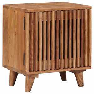 vidaXL Dulap de noapte natural 40 x 30 x 45 cm imagine
