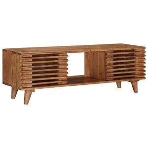 vidaXL Cabinet TV cu depozitare cu ușă natural 105 x 30 x 35 cm imagine