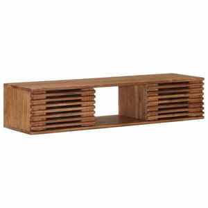 vidaXL Cabinet TV cu depozitare cu ușă natural 105 x 30 x 22, 5 cm imagine