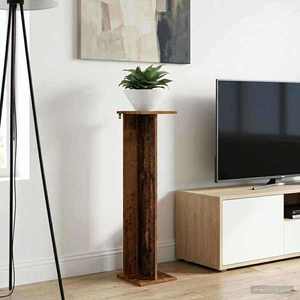 vidaXL Suport pentru plante 2 pcs Lemn vechi 25 x 25, 5 x 100, 5 cm imagine