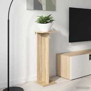 vidaXL Suport pentru plante Stejar Sonoma 25 x 25, 5 x 80, 5 cm imagine