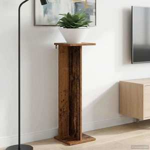 vidaXL Suport pentru plante Lemn vechi 25 x 25, 5 x 80, 5 cm imagine