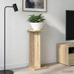vidaXL Suport pentru plante Stejar Sonoma 25 x 25, 5 x 60, 5 cm imagine