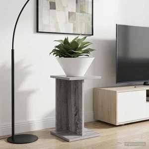 vidaXL Suport pentru plante Sonoma gri 25 x 25, 5 x 40, 5 cm imagine