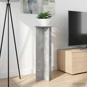 vidaXL Suport pentru plante 2 pcs Gri Beton Ø40 x 100 cm imagine