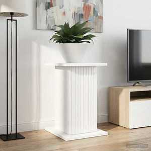 vidaXL Suport pentru plante 2 pcs Alb 30, 5 x 30 x 43 cm Lemn prelucrat imagine