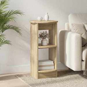 vidaXL Dulap lateral Stejar Sonoma Lemn prelucrat imagine