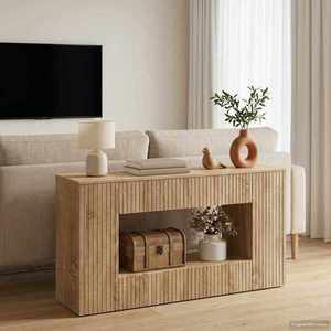 vidaXL Masă de consolă Stejar Sonoma 101 x 29 x 74 cm Lemn prelucrat imagine