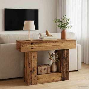 vidaXL Lemn vechi 101 x 30 x 74 cm imagine