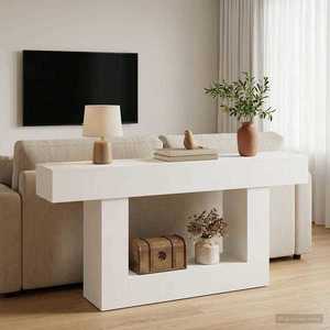 vidaXL Alb 160 x 30 x 74 cm imagine