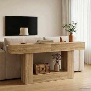 vidaXL Stejar Sonoma 160 x 30 x 74 cm imagine