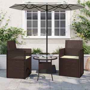 vidaXL Perne de Șezut 2 pcs Crem 47 x 36 x 2 cm Poliester imagine