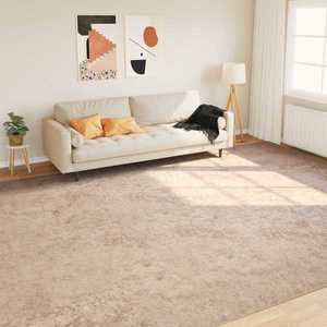 vidaXL Covor Runner MARSA Bej 300 x 400 cm Poliester și PVC imagine
