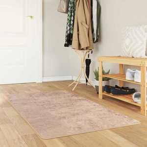 vidaXL Covor Runner MARSA Nisipiu 80 x 100 cm Poliester și PVC imagine