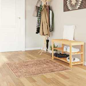vidaXL Covor Runner MARSA Galben 100 x 100 cm Poliester și PVC imagine