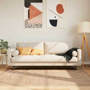 vidaXL Covor Runner MARSA Galben 120 x 170 cm Poliester și PVC imagine