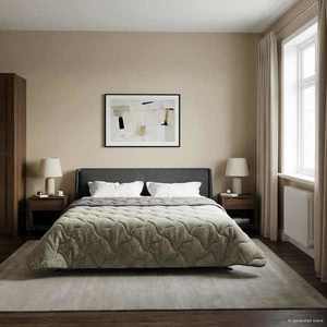 vidaXL Pilotă de vară Patos Gri deschis 200 x 220 cm imagine