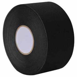 vidaXL Bandă de iarbă artificială autoadezivă Negru 10 x 0, 05 cm imagine