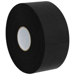 vidaXL Bandă de iarbă artificială autoadezivă Negru 20 x 0, 05 cm imagine