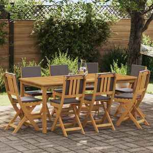 vidaXL Scaune Bistro pentru Exterior 8 pcs Gri închis 38 x 46 x 85 cm imagine