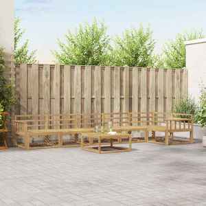 vidaXL Set de canapele de exterior 7 pcs Alb 79 x 79 x 37 cm imagine