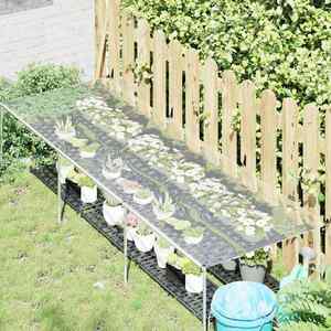 vidaXL Husă pentru plante Transparent 2 x 1, 5 m PVC imagine