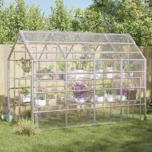 vidaXL Husă pentru plante Transparent 5 × 3, 5 m PVC imagine