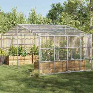 vidaXL Husă pentru plante Transparent 7 x 4 m PVC imagine