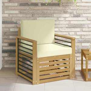 vidaXL Set de canapele de exterior Poliester Alb imagine