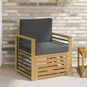 vidaXL Set de canapele de exterior Poliester Alb imagine