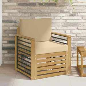vidaXL Set de canapele de exterior Poliester Alb imagine