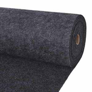 vidaXL Covor Antracit 1, 2 x 20 m Poliester imagine