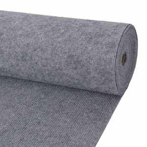 vidaXL Covor Gri 1, 2 x 10 m Poliester imagine