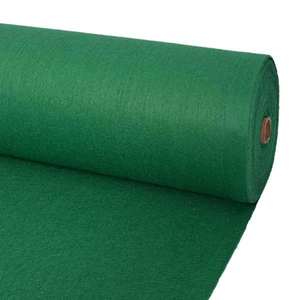 vidaXL Covor Simplu Verde 1, 2 x 12 m Poliester imagine