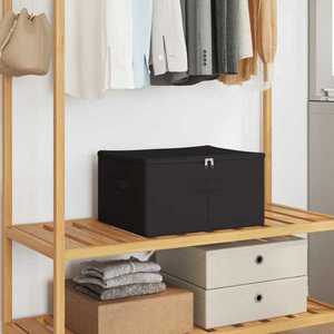 vidaXL Cutie de depozitare Antracit 43 x 34 x 23 cm imagine