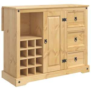 VidaXL Depozitare pentru bucătărie Ceară de Miere 112 x 70 x 91, 5 cm imagine
