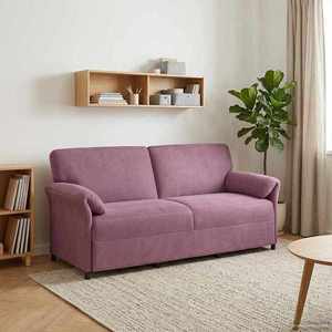 vidaXL Sofa cu 3 locuri Violet 198 x 83 x 95 cm Catifea imagine