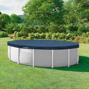 INTEX Husă pentru piscină INTEX Ø457 x 20 cm Rotund PVC imagine