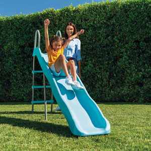 INTEX Tobogan Independent INTEX Albastru deschis 2, 44 m PVC și Oțel imagine