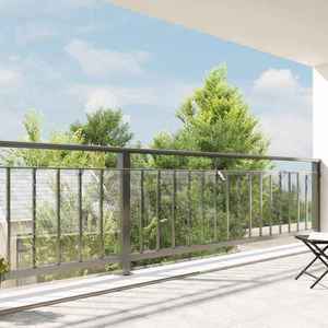 vidaXL Prelată 350 gsm Transparent 20 x 1, 5 m PVC imagine