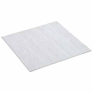 vidaXL Plăci de pardoseală autoadezive 30, 5 x 30, 5 cm 20 pcs PVC Alb imagine