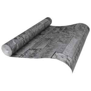 vidaXL Tapet 3D cu Piatră Negru 10 x 0, 53 m Țesătură Netesută imagine