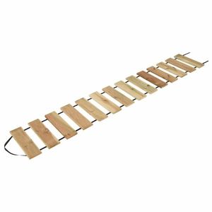 vidaXL Rola de deck natural 35 x 300 cm Lemn de pin tratat imagine