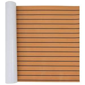 vidaXL Covor pentru Bărci Maro și negru 240 x 90 cm EVA imagine